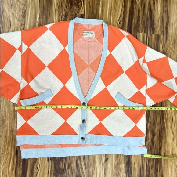 Free People Manny Argyle Cardigan - Picture 3 of 5